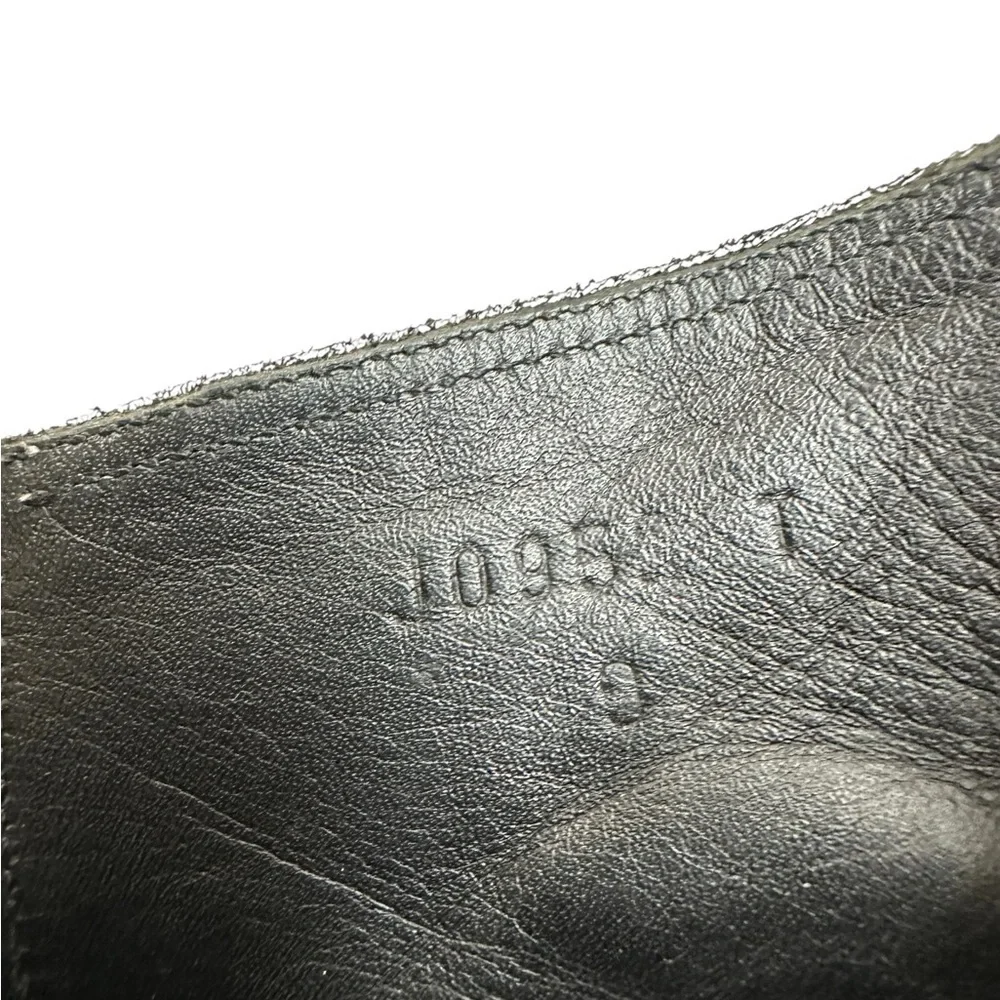 Tom Ford Silver distress ankle boots size 9